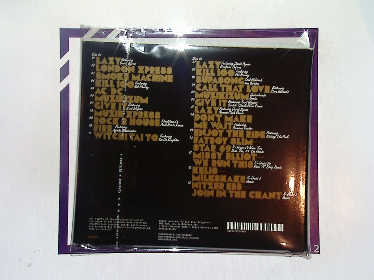 X-Press 2	Raise Your Hands: The Greatest Hits CD Mint