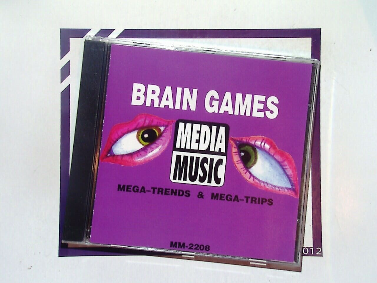 Media Music MM-2208	Brain Games  Production Music CD Mint