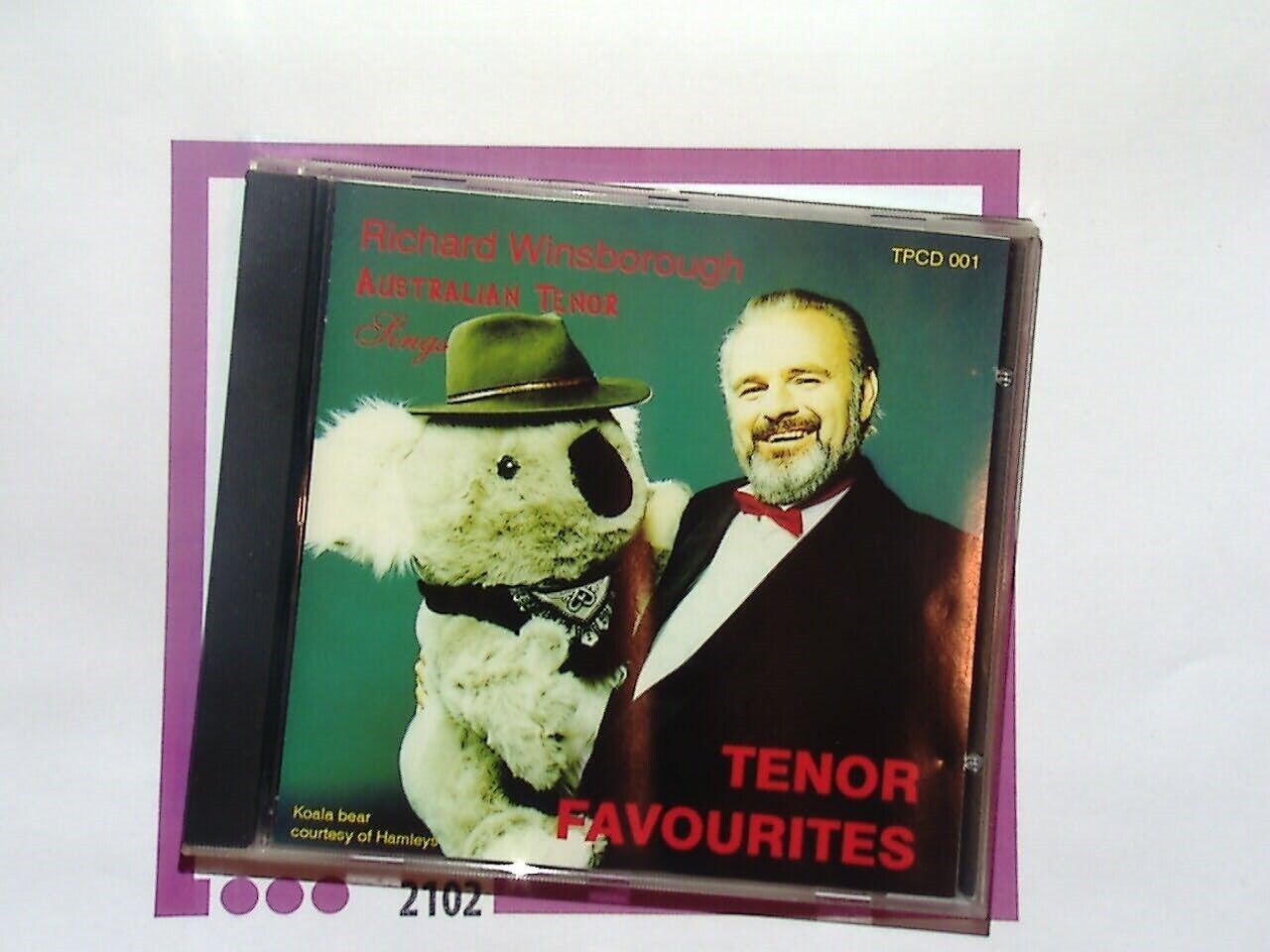 Richard Winsborough 	Tenor Favourites CD VGC