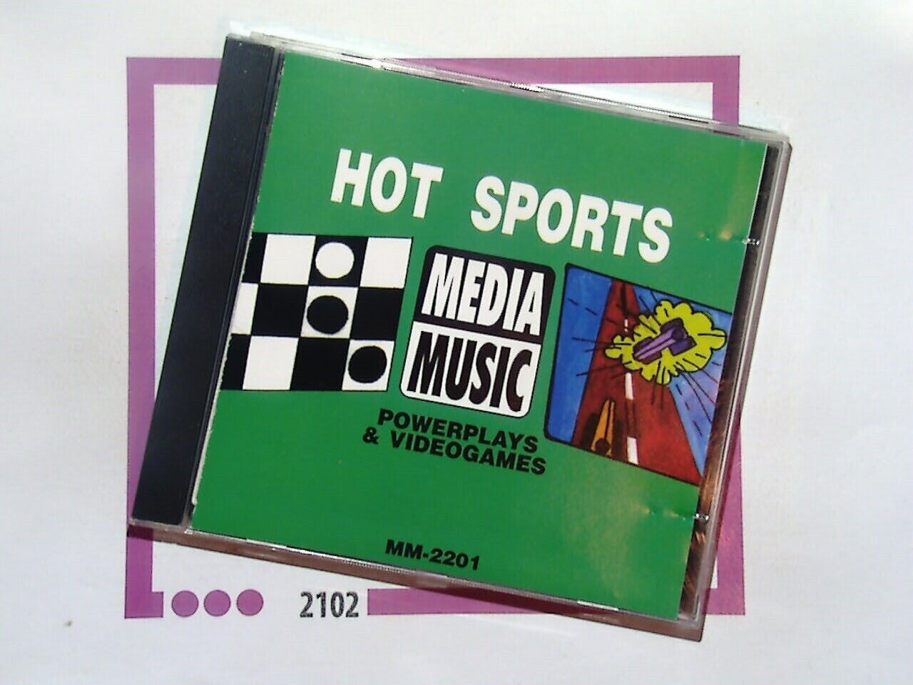Media Music	MM-2201 Hot Sports Powerplays & Videogames Production Music CD VGC