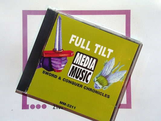 Media Music	MM-2211 Full Tilt Sword & Conquer Chronicles Production Music CD VGC