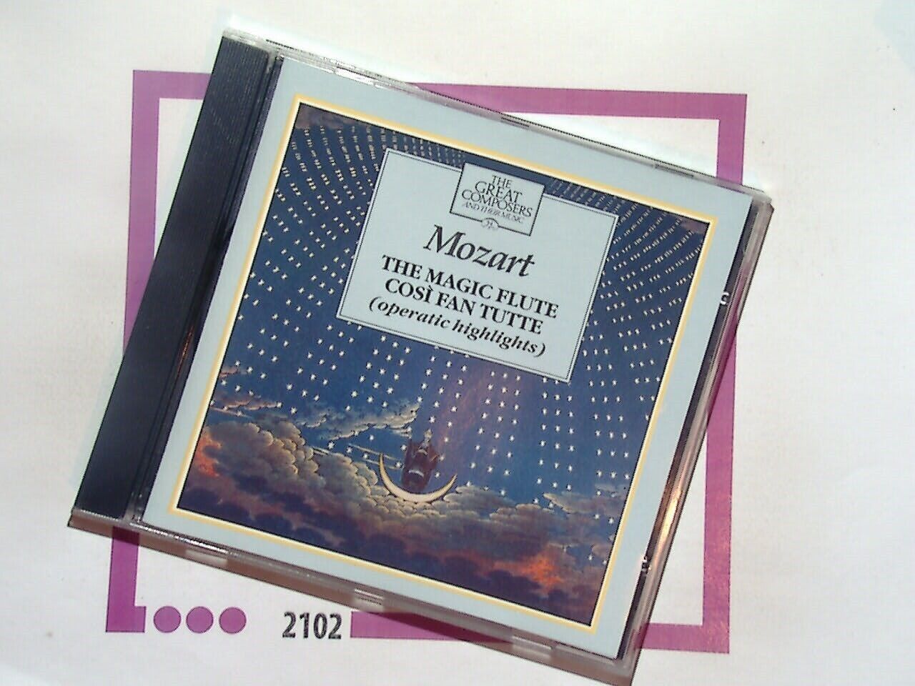 The Great Composers 54	Mozart The Magic Flute CD Mint