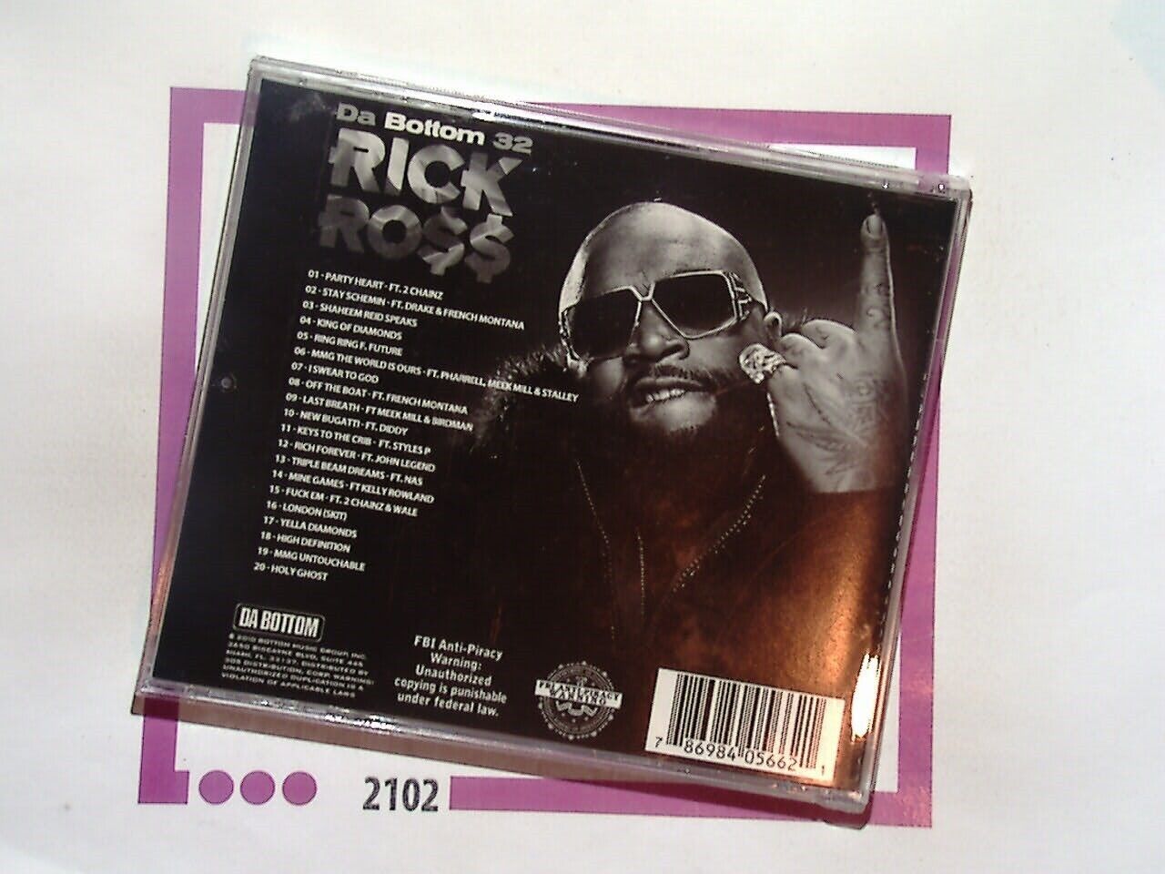 Rick Ross & DJ Ideal	Da Bottom 32 CD Mint