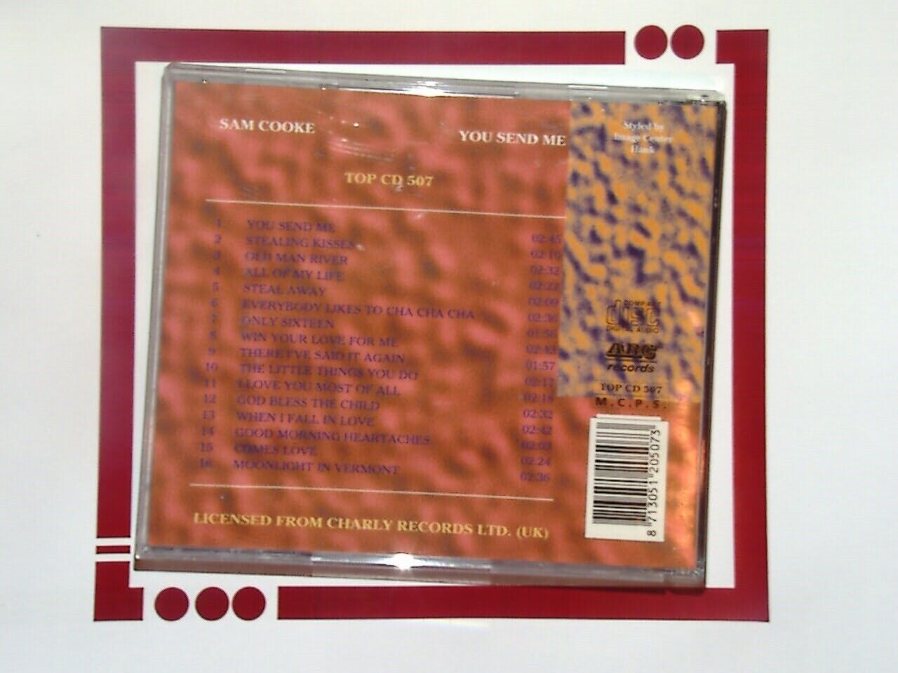 Sam Cooke	You send me (Import CD)  Nr Mint