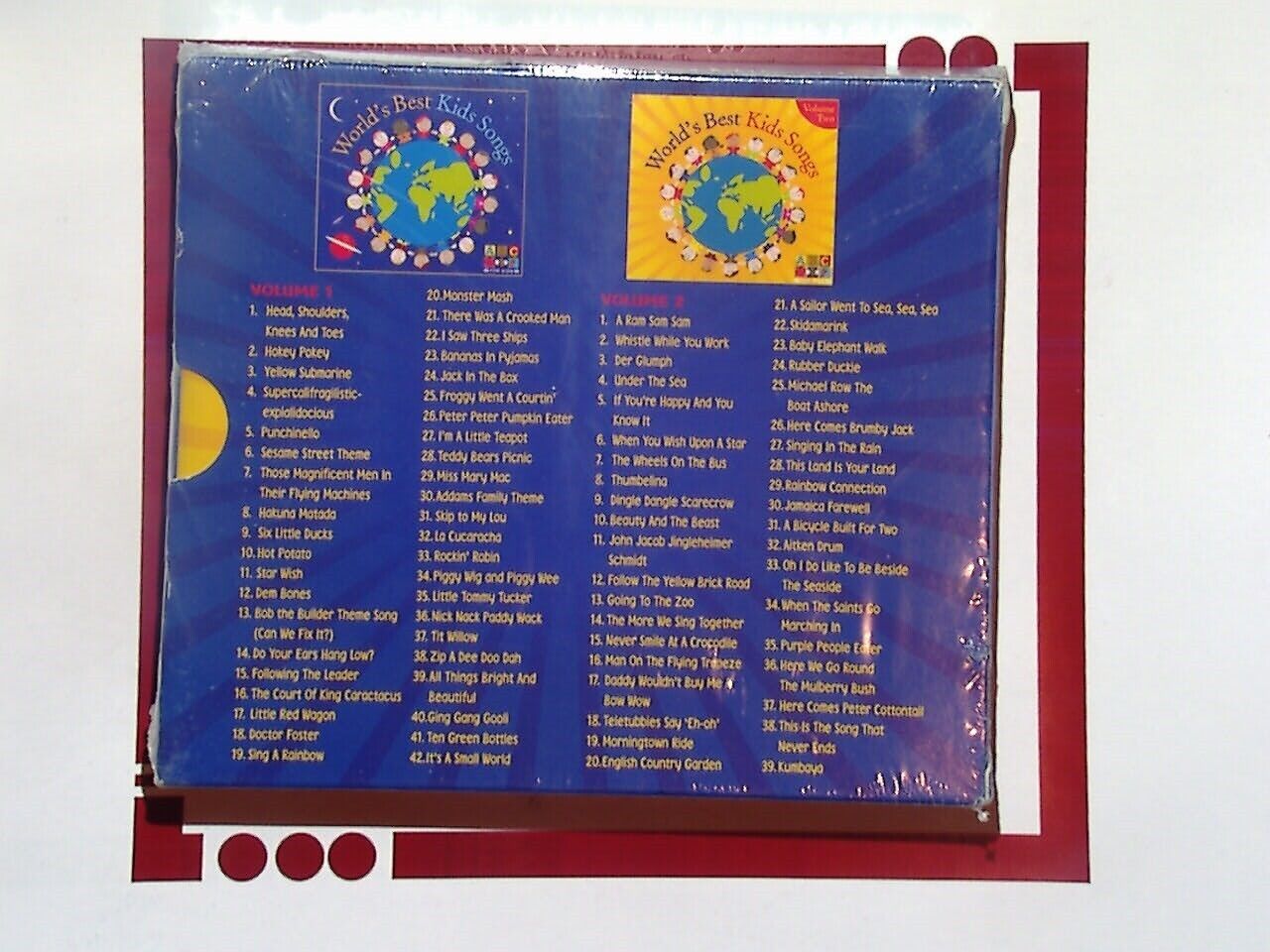 World's Best Kids Songs 	Volumes 1&2 CD New & Sealed