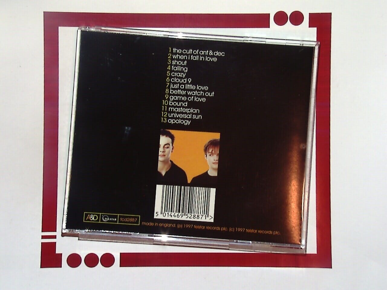 The Cult of Ant and Dec CD Nr Mint