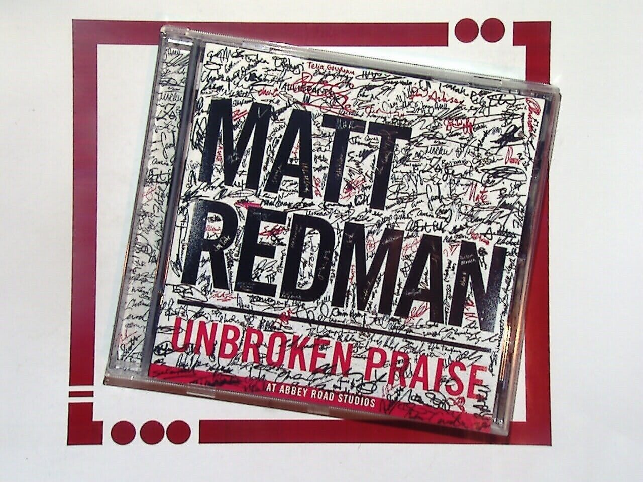 Matt Redman	Unbroken Praise CD Nr Mint