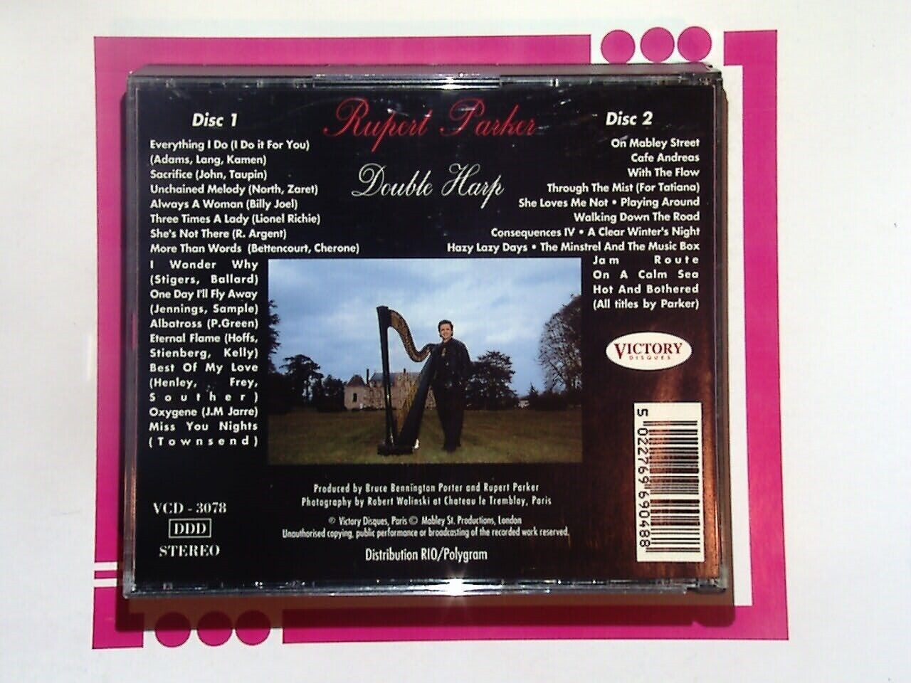 Rupert Parker Double Harp	 2CD Mint