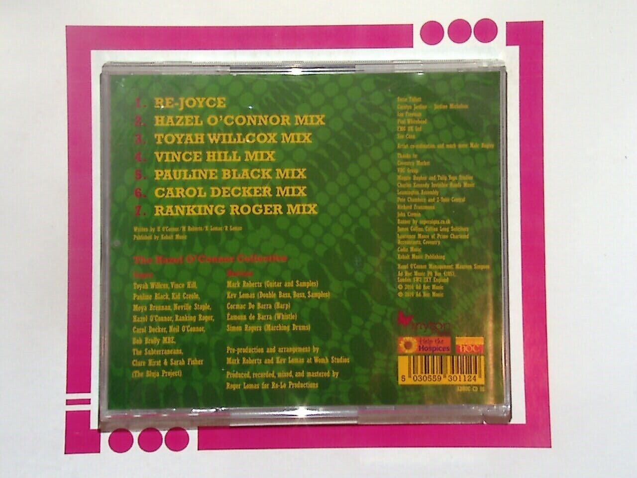 The Hazel O'Connor Collective	Re-Joyce CD Mint