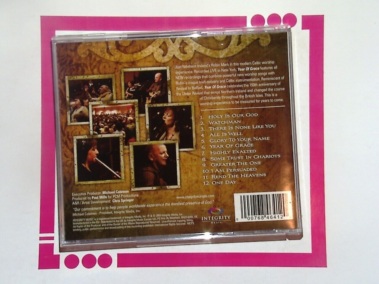 Robin Mark	Year of Grace CD Nr Mint