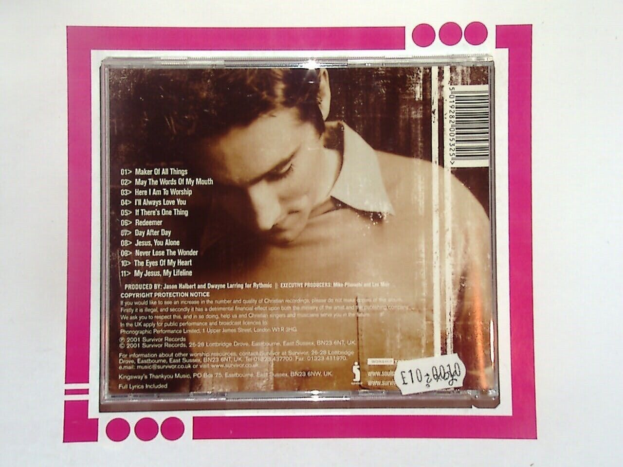 Tim Hughes	Here I Am to Worship CD VGC