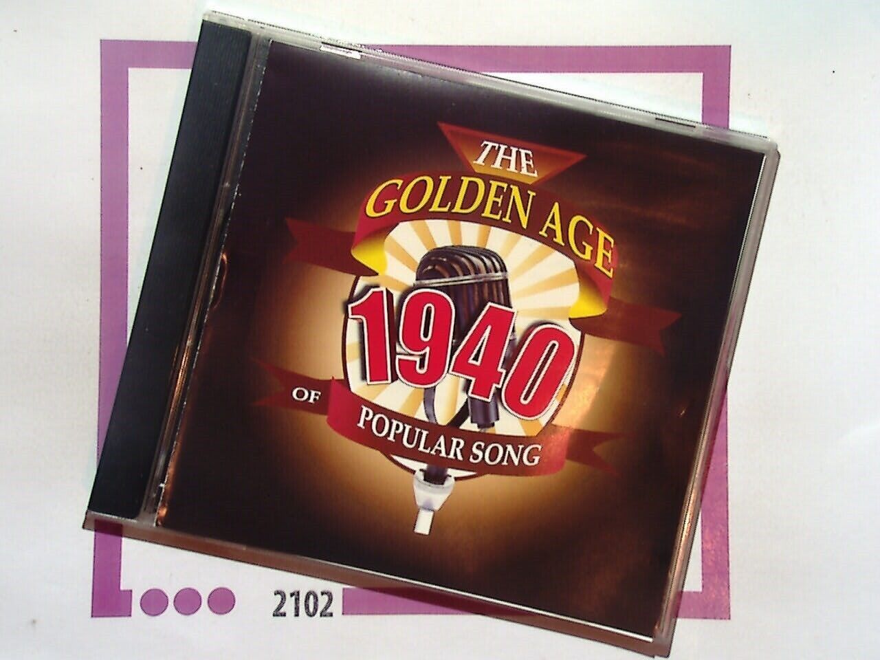 The Golden Age of Popular Song	1940  CD VGC