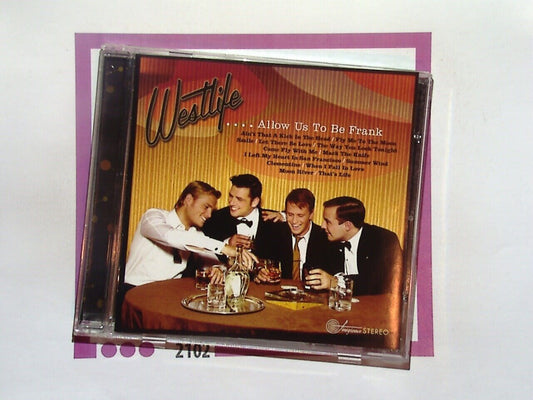 Westlife	Allow Us To Be Frank CD Mint