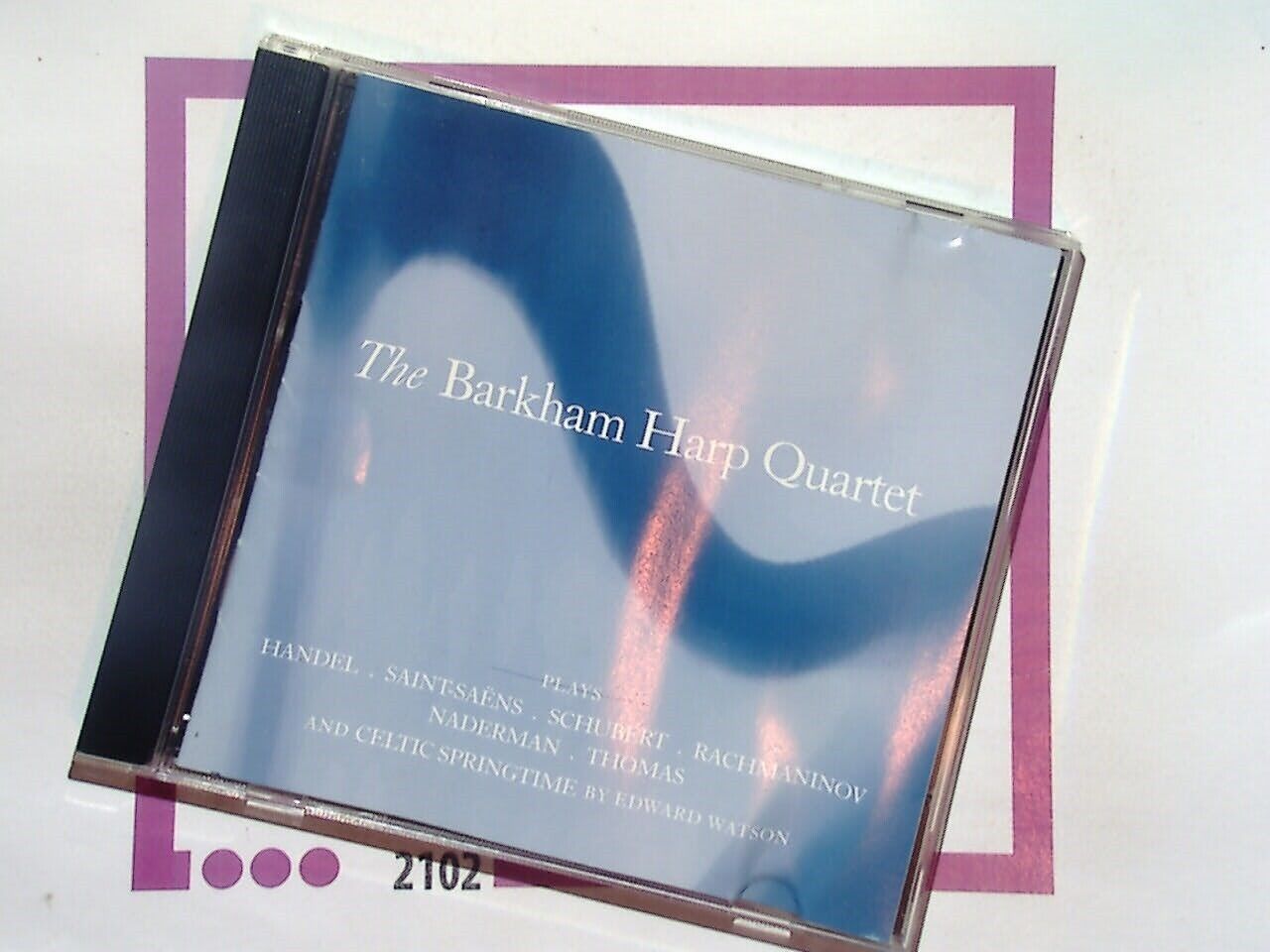 The Barkham Harp Quartet Plays CD	Plays CD Nr Mint