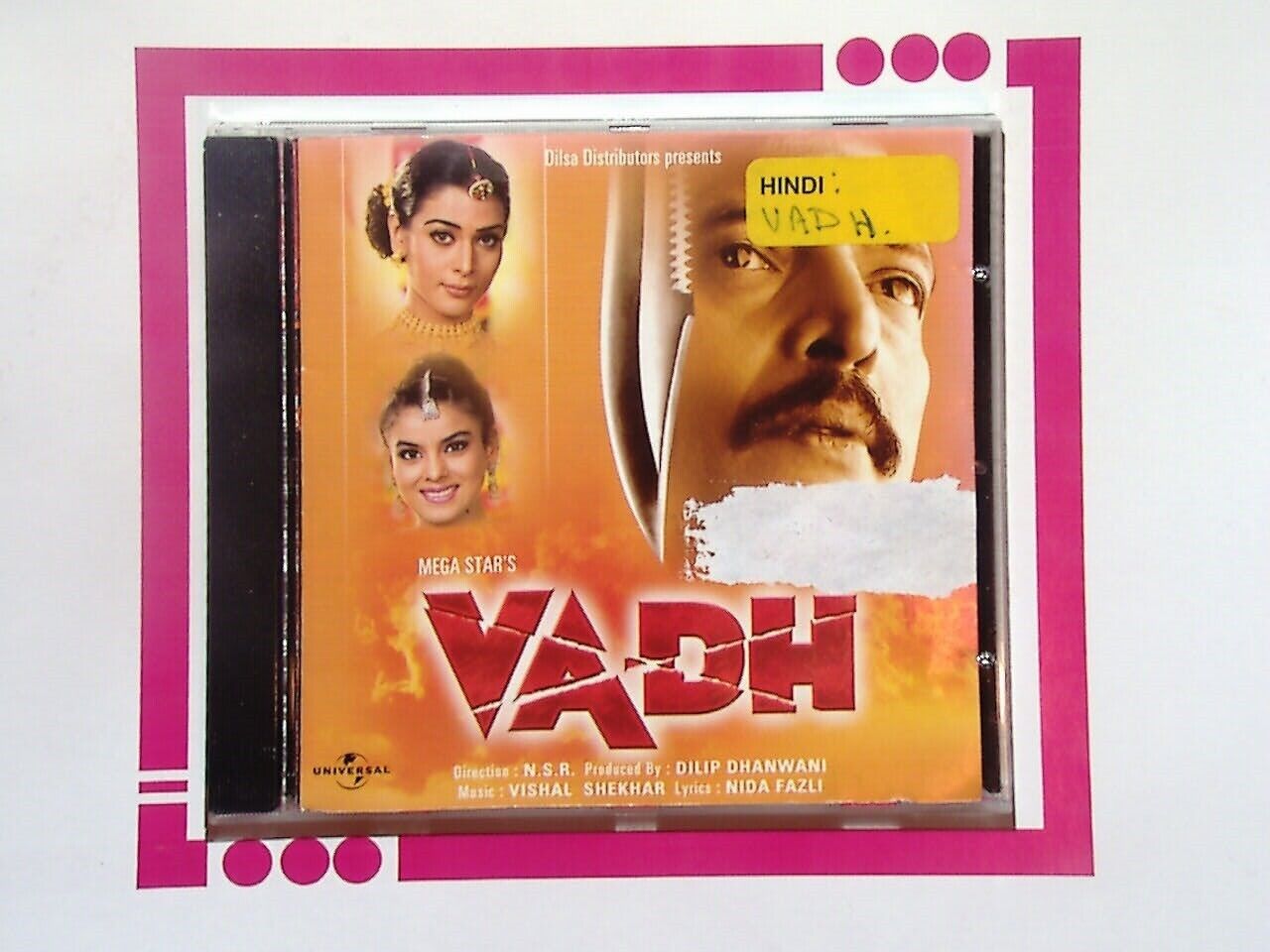 Sunidhi Chauhan Jagjit Singh Vadh Soundtrack CD VGC