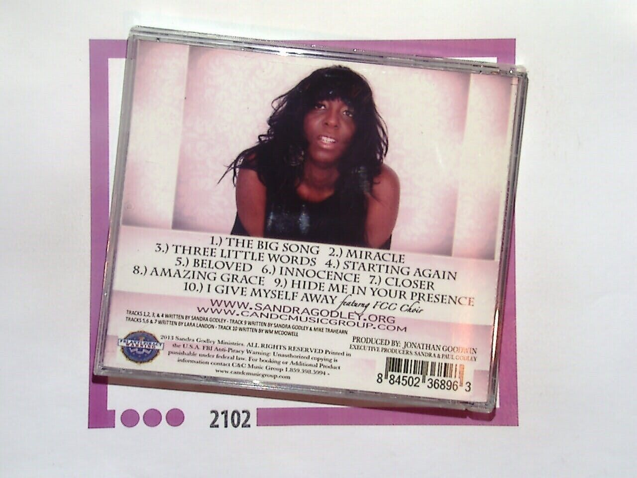 Sandra Godley	Miracle CD mint