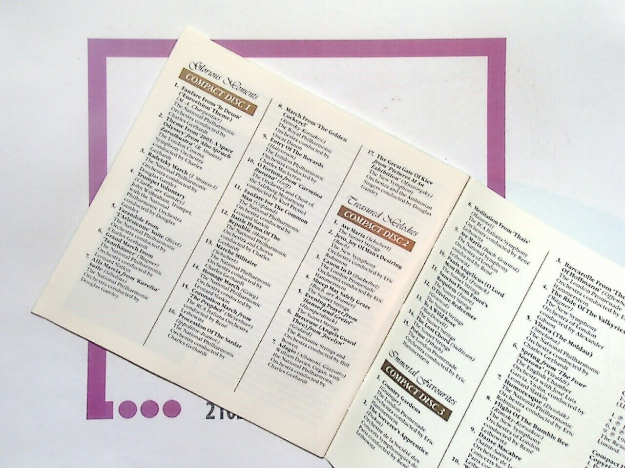 Reader's Digest	Golden Family Classics 3CD mint