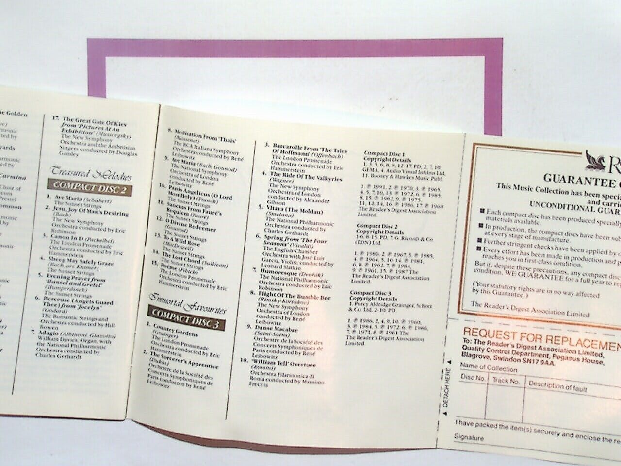 Reader's Digest	Golden Family Classics 3CD mint