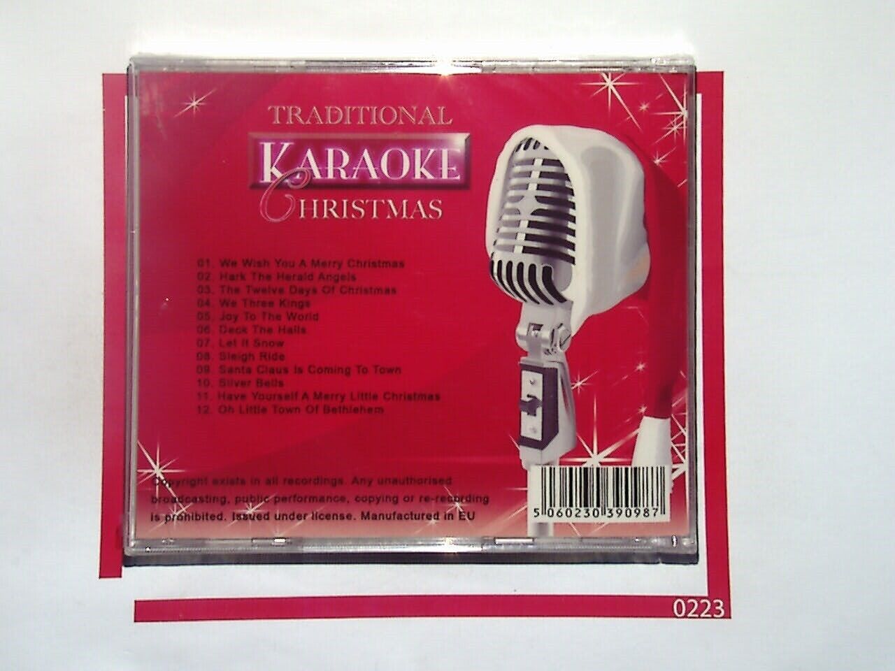 Traditional Karaoke Christmas CD New & Sealed