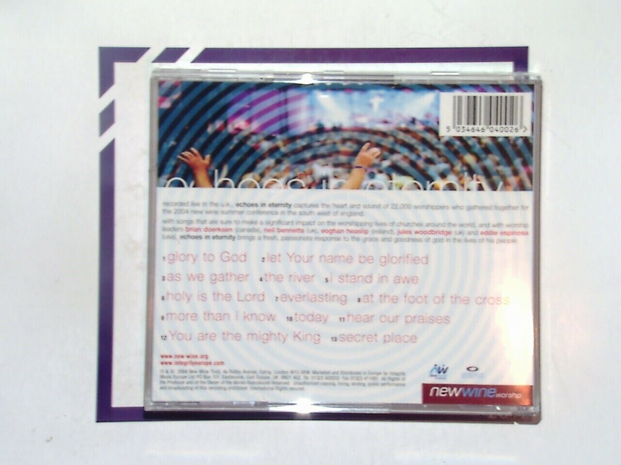 New Wine Worship	Echoes in Eternity CD Mint