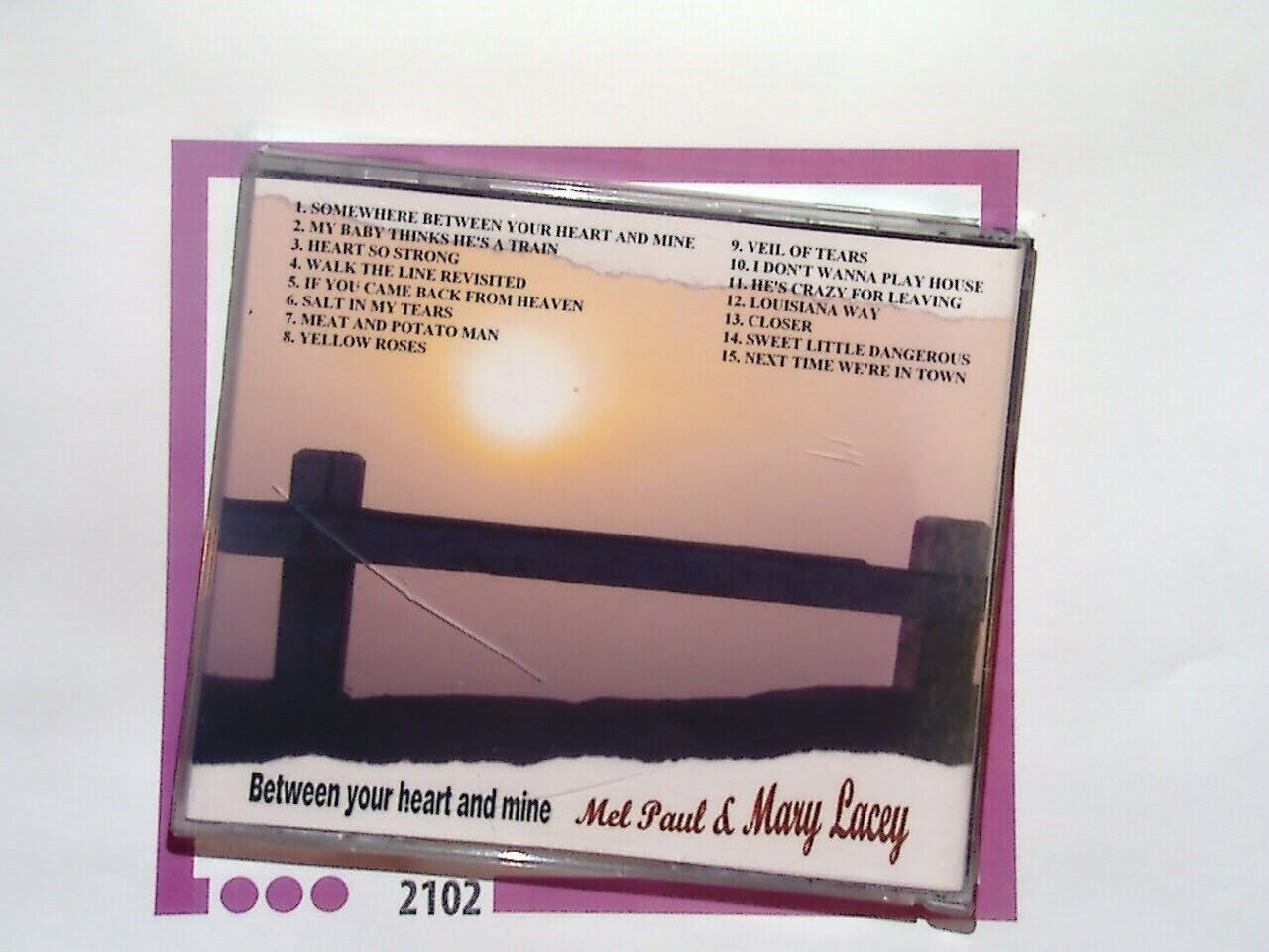 Mel Paul & Mary Lacey	Between Your Heart And Mine CD Mint