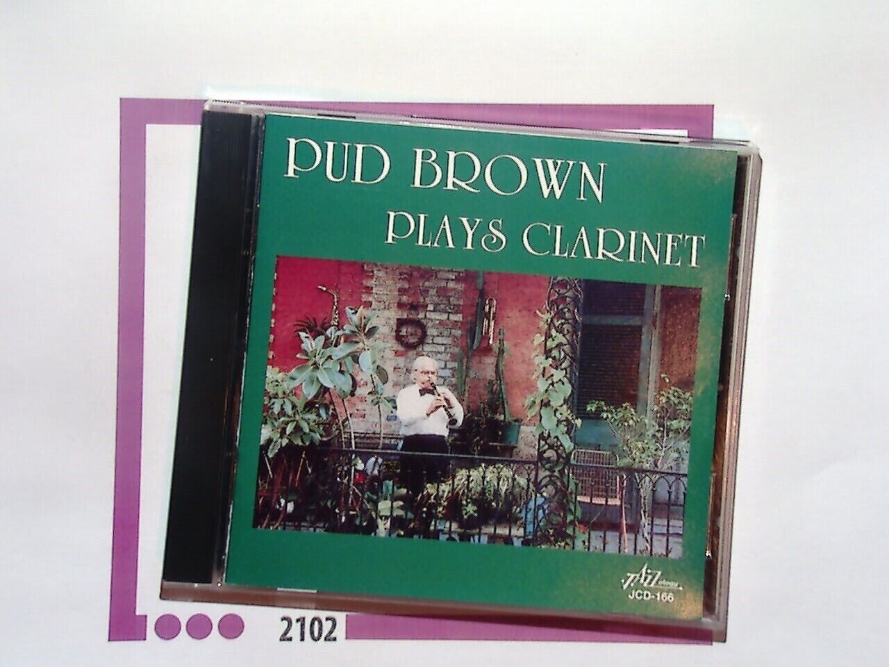 Pud Brown	Plays Clarinet CD Nr Mint