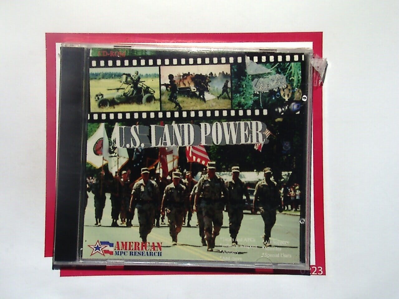 U.S. Land Power	American MPC Research CD-Rom New & Sealed