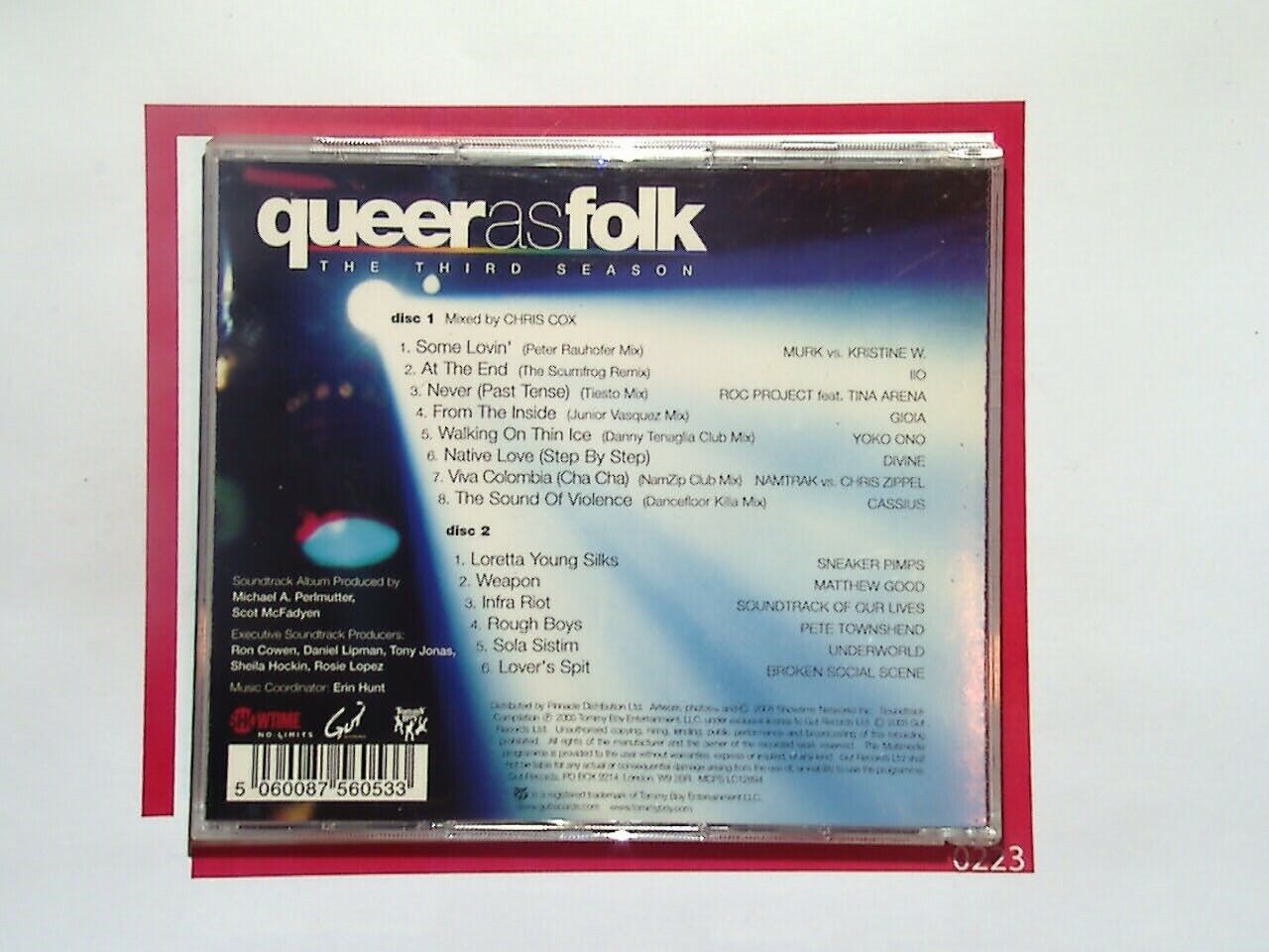 Queer As Folk - Third Season  2CD Mint