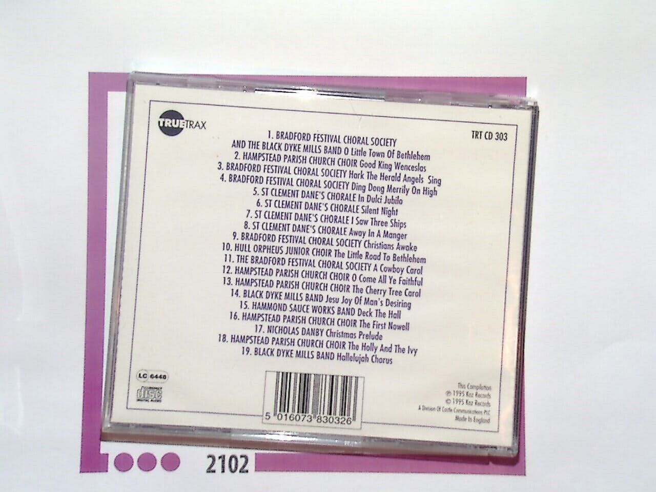 Various Artists	Joy To The World - Favourite Songs of Christmas CD Nr Mint