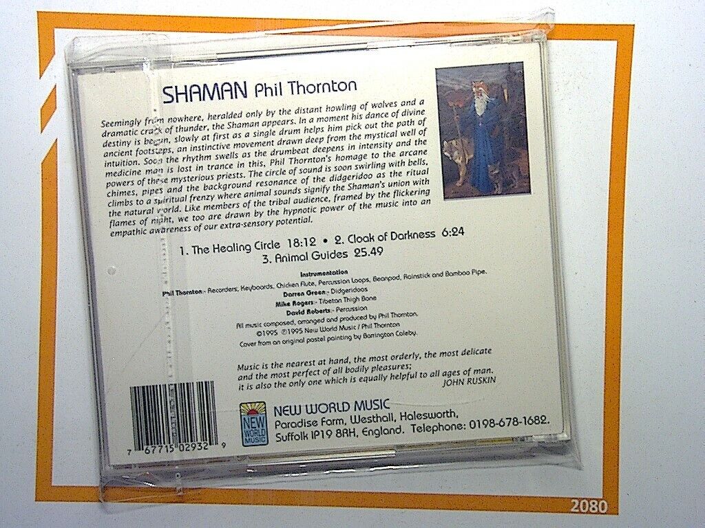 Phil Thornton	Shaman CD Mint