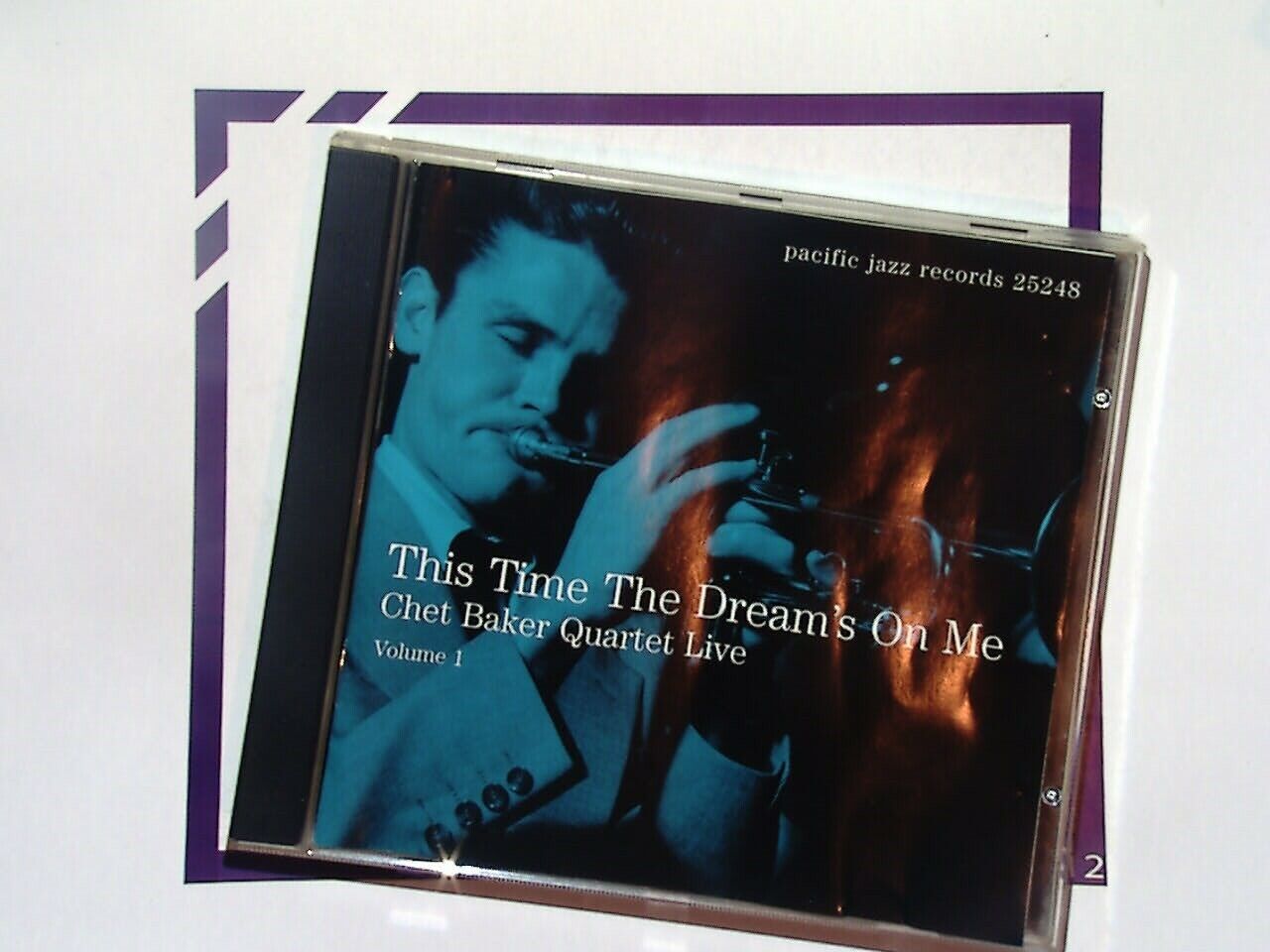 This Time The Dream's On Me: Chet Baker Quartet Live; Volume 1 CD Mint