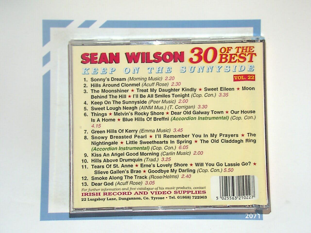 Sean Wilson	Keep on The Sunnyside CD Mint