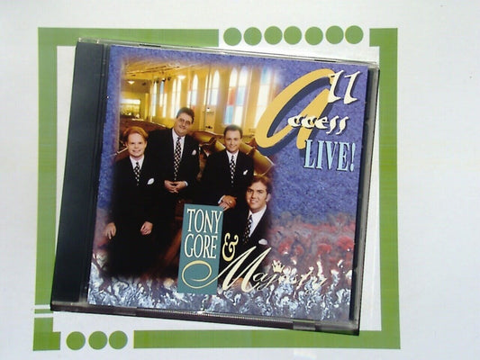 Tony Gore & Majesty	All Access Live CD  Mint