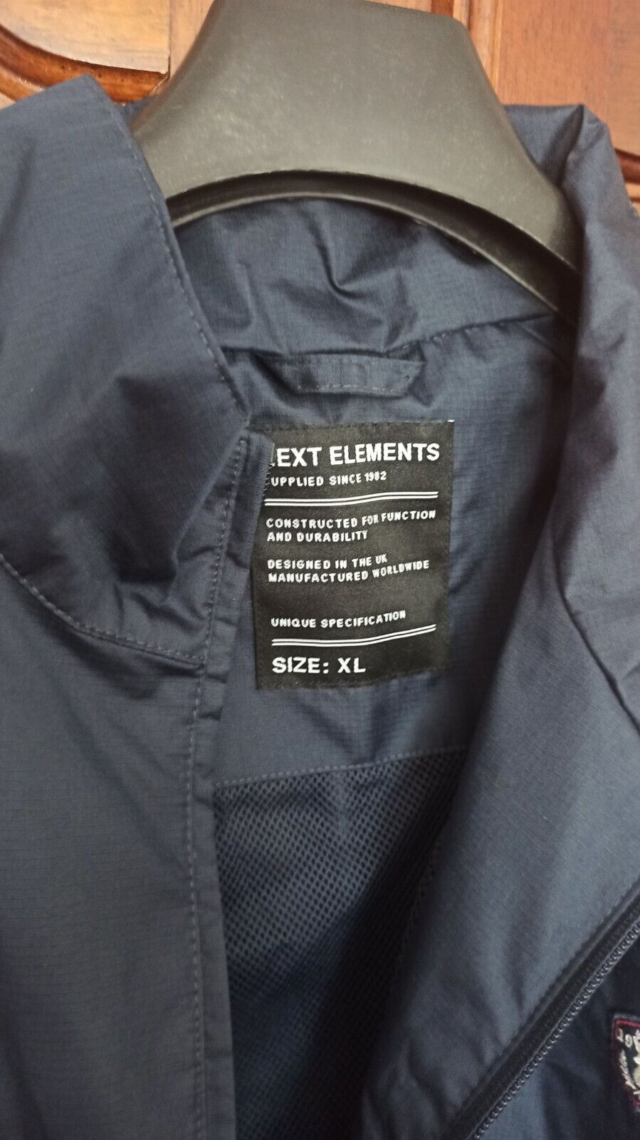 Next Elements XL Shell Jacket half & side zipped, Excellent condition