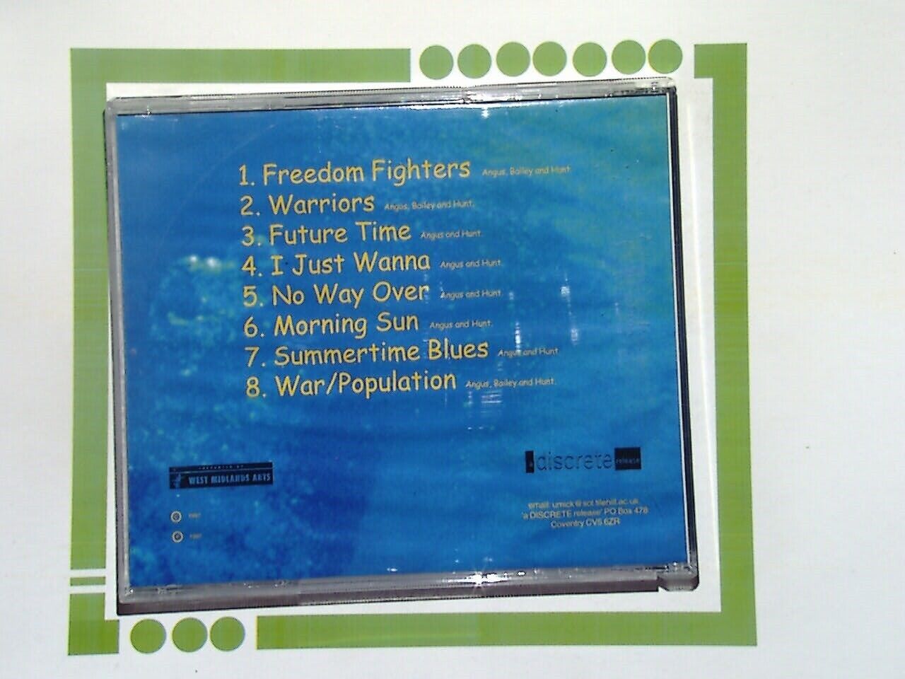 UK Warriors 15 to life CD Mint