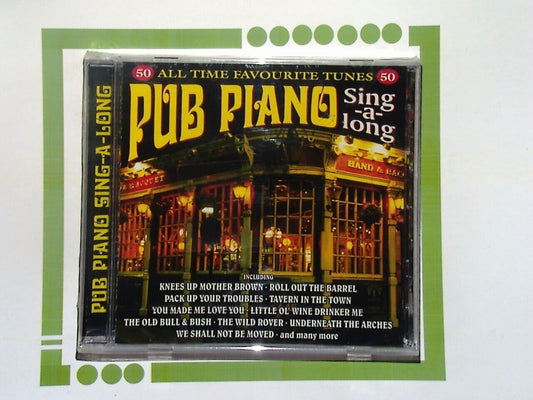 Pub Piano Sing-a-Long CD New & Factory Sealed