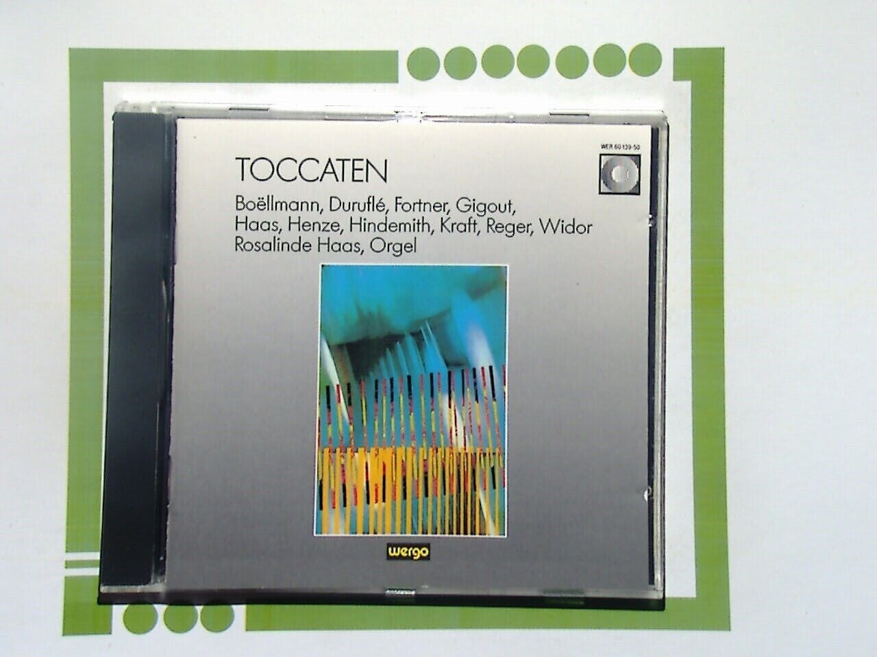 Rosalinde Haas Toccatas for Organ CD Mint