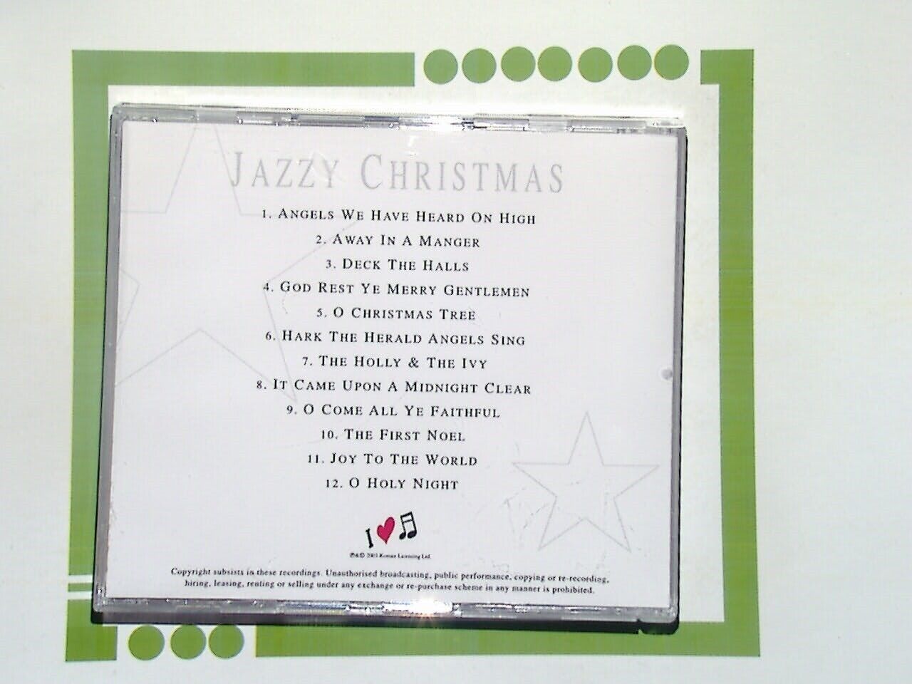 The Cool Note Quartet	Jazzy Christmas CD 2003 Mint