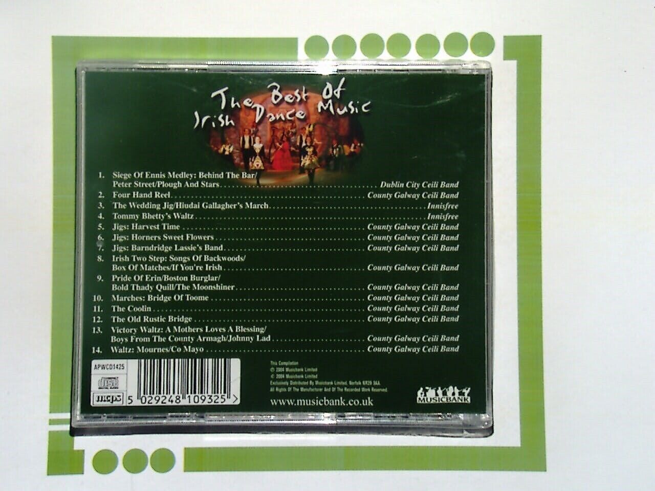 The Best of Irish Dance Music  CD  New & Factory SealedCounty Galway Ceili Band