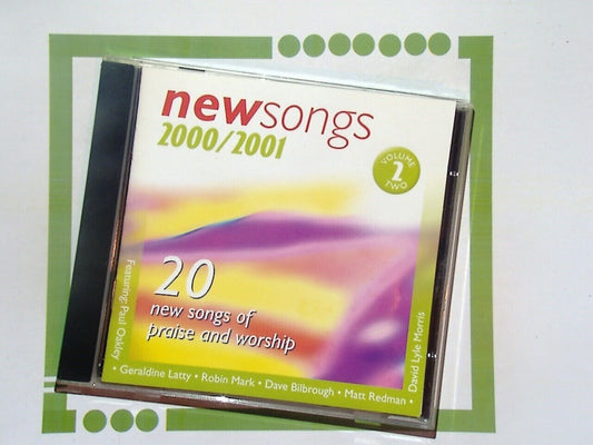 New Songs 2000/2001 Volume 2	20 New Songs Of Worship CD Nr Mint