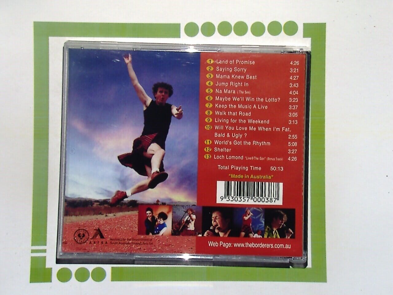 The Borderers	Inspired  CD VGC