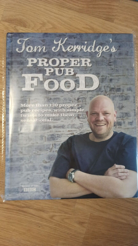 Tom Kerridge's Proper Pub Food: 0ver 130 pub recipes Hardcover NEW