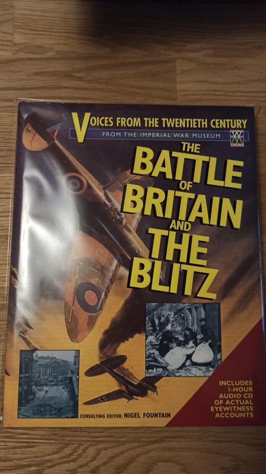 Nigel Fountain The Battle of Britain and the Blitz  Hardcover  + CD New