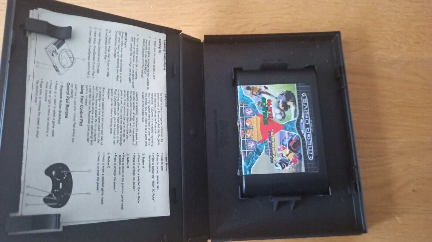 Mega Games 1 Sega Megadrive Super Hang On Italia 90 With Manual