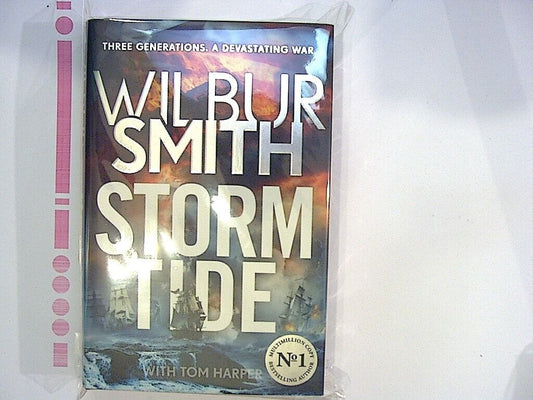 Wilbur Smith & Tom Harper  Storm Tide hardcover New