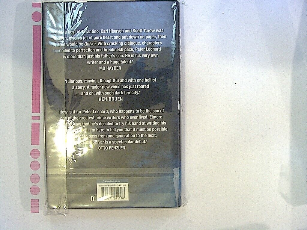 Peter Leonard Quiver  Hardcover NEW