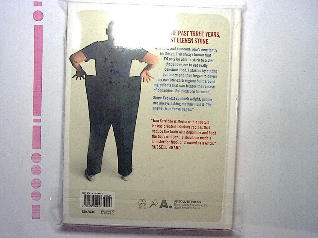 Tom Kerridge's Dopamine Diet: My low-carb, stay-happy way to lose Hardcover New