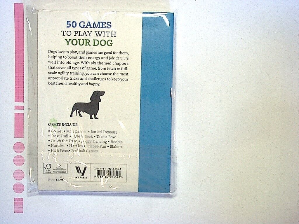 Suellen Dainty, Janet Tobiassen 50 Games to Play with Your Dog NEW