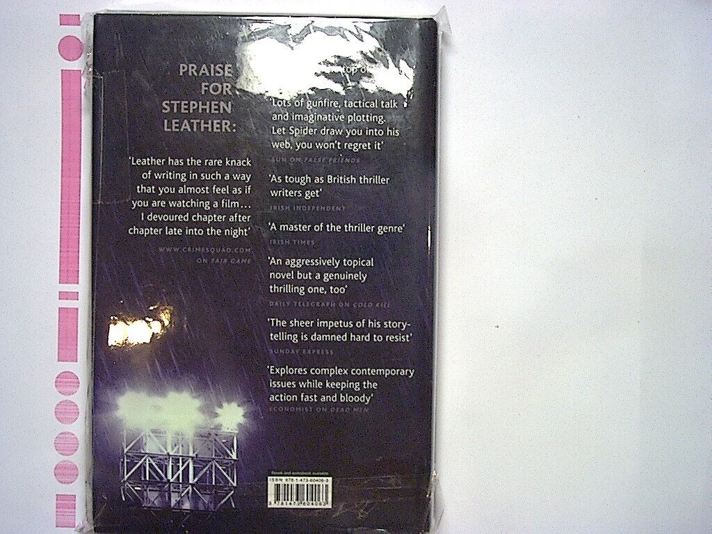 Stephen Leather Dark Forces: The 13th Spider Shepherd Thriller Hardcover New