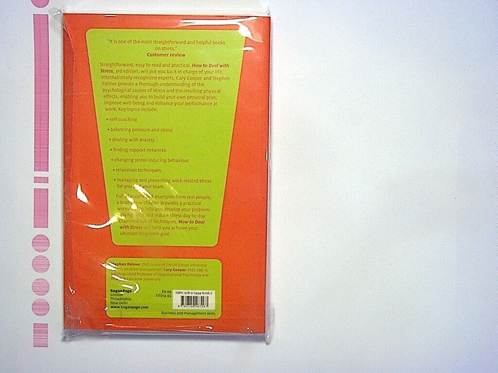 Stephen Palmer & Cary Cooper - How to Deal with Stress PB  New